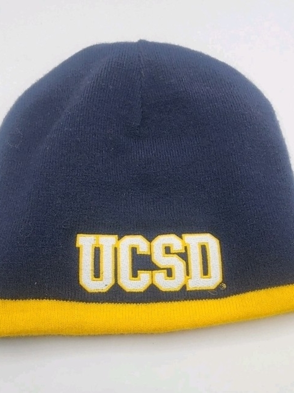 UCSD Navy and Gold Knit Beanie
